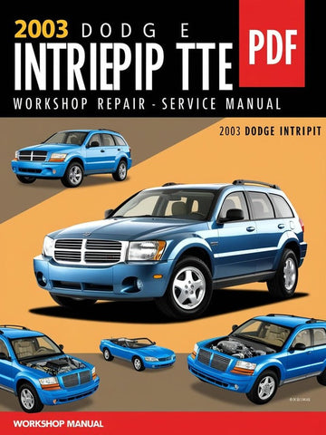 2003 DODGE INTREPID WORKSHOP REPAIR SERVICE MANUAL - PDF