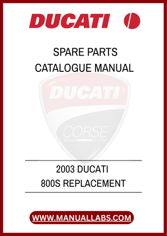 INVEST IN THE LONGEVITY AND PERFORMANCE OF YOUR DUCATI 800S BY HAVING THIS ESSENTIAL MANUAL ON HAND. DOWNLOAD YOUR PDF COPY TODAY AND TAKE THE FIRST STEP TOWARDS