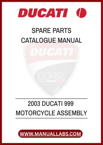 INVEST IN YOUR DUCATI'S LONGEVITY AND PERFORMANCE BY EQUIPPING YOURSELF WITH THIS INVALUABLE MANUAL. DON'T MISS OUT ON THE OPPORTUNITY TO ENHANCE YOUR MOTORCYCLE