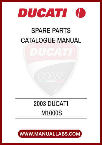 DON'T MISS OUT ON THE OPPORTUNITY TO STREAMLINE YOUR REPAIR PROCESS AND SAVE TIME. INVEST IN THE 2003 DUCATI M1000S SPARE PARTS CATALOGUE MANUAL TODAY AND ENSURE