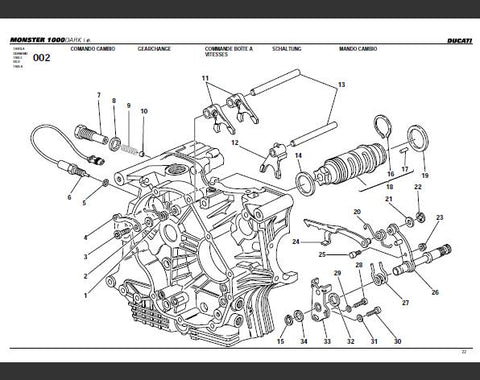UNLOCK THE FULL POTENTIAL OF YOUR 2003 DUCATI MONSTER 1000 DARK E WITH OUR COMPREHENSIVE PARTS CATALOGUE MANUAL IN PDF FORMAT.