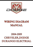 2004-2009 CHRYSLER,DODGE DURANGO ELECTRIAL WIRING DIAGRAM MANUAL - PDF