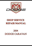 2004 DODGE CARAVAN SHOP SERVICE REPAIR MANUAL - PDF