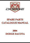 2004 DODGE DACOTA SPARE PARTS CATALOGUE MANUAL - PDF
