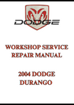 2004 DODGE DURANGO WORKSHOP SERVICE REPAIR MANUAL - PDF
