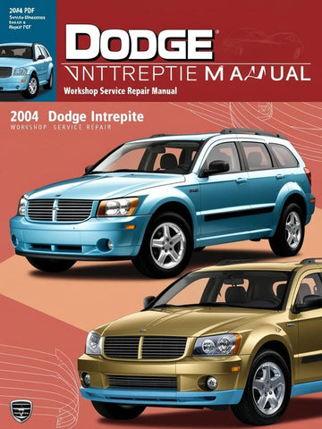 2004 DODGE INTREPID WORKSHOP SERVICE REPAIR MANUAL - PDF