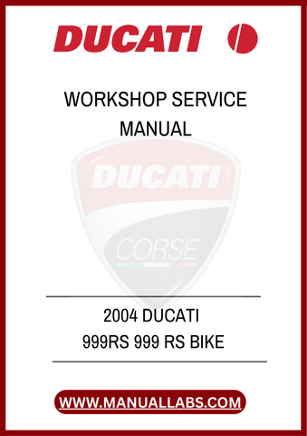 DON'T MISS OUT ON THE OPPORTUNITY TO ENHANCE YOUR MOTORCYCLE EXPERIENCE. DOWNLOAD THE 2004 DUCATI 999RS WORKSHOP SERVICE MANUAL TODAY AND TAKE THE FIRST STEP TOWARDS