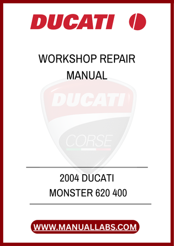 DON'T LET MINOR ISSUES TURN INTO MAJOR PROBLEMS. INVEST IN THE 2004 DUCATI MONSTER 620 WORKSHOP REPAIR MANUAL TODAY AND EMPOWER YOURSELF TO MAINTAIN YOUR MOTORCYCLE