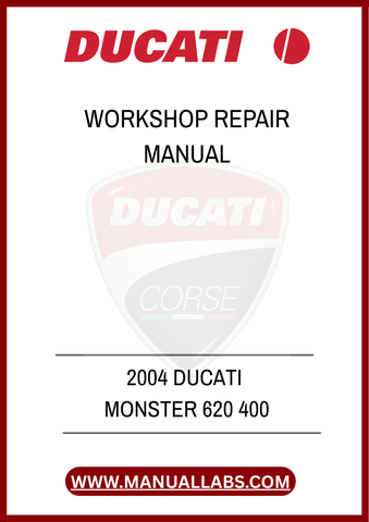 DON'T LET MINOR ISSUES TURN INTO MAJOR PROBLEMS. INVEST IN THE 2004 DUCATI MONSTER 620 WORKSHOP REPAIR MANUAL TODAY AND EMPOWER YOURSELF TO MAINTAIN YOUR MOTORCYCLE