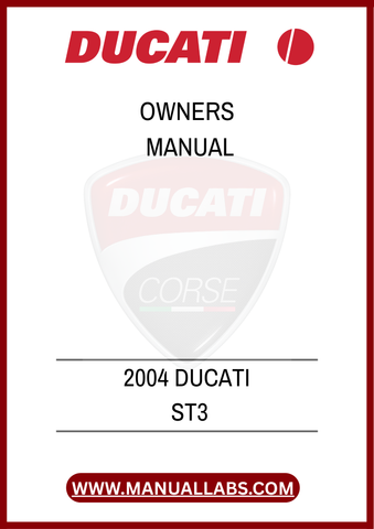 DON'T MISS OUT ON THE OPPORTUNITY TO KEEP YOUR BIKE IN PEAK CONDITION. DOWNLOAD THE 2004 DUCATI ST3 OWNERS MANUAL TODAY AND RIDE WITH CONFIDENCE, KNOWING YOU HAVE