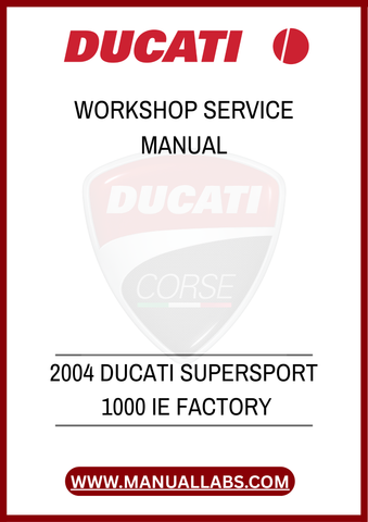 DON'T MISS OUT ON THE OPPORTUNITY TO ENHANCE YOUR MOTORCYCLE EXPERIENCE. WITH THIS PDF MANUAL AT YOUR FINGERTIPS, YOU CAN SAVE TIME AND MONEY WHILE ENSURING YOUR 2004 DUCATI