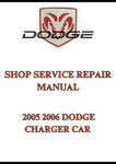 2005 2006 DODGE CHARGER CAR SHOP SERVICE REPAIR MANUAL - PDF