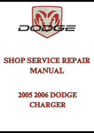 2005 2006 DODGE CHARGER SHOP SERVICE REPAIR MANUAL - PDF