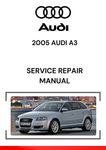 The 2005 Audi A3 Service Repair Manual is a comprehensive guide designed to assist both professional technicians and car owners with the maintenance, repair, and troubleshooting of the 2005 Audi A3.