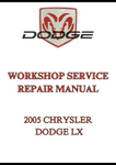 2005 CHRYSLER DODGE LX WORKSHOP SERVICE REPAIR MANUAL - PDF