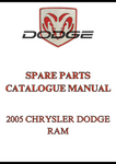 2005 CHRYSLER DODGE RAM SPARE PARTS CATALOGUE MANUAL - PDF