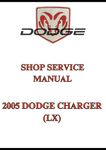 2005 DODGE CHARGER (LX) SHOP SERVICE MANUAL - PDF