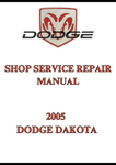 2005 DODGE DAKOTA SHOP SERVICE REPAIR MANUAL - PDF