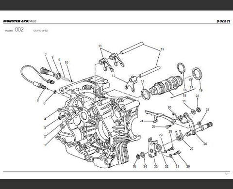UNLOCK THE FULL POTENTIAL OF YOUR 2005 DUCATI MONSTER 620 DARK WITH OUR COMPREHENSIVE PARTS CATALOGUE MANUAL IN PDF FORMAT. 