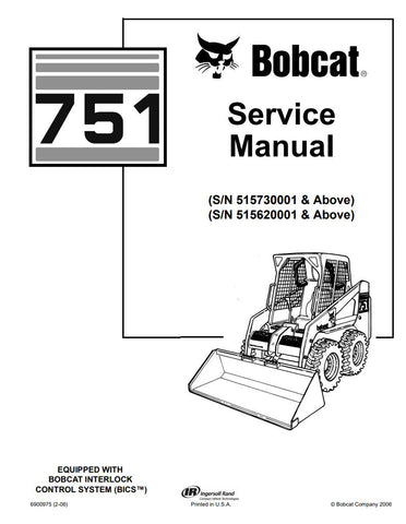 Unlock the full potential of your 2006 Bobcat 751 Skid Steer Loader with the comprehensive Service Manual (6900975). This PDF file is an essential resource for maintenance and repair, featuring detailed diagrams, troubleshooting tips, and step-by-step instructions tailored specifically for your model (515730001, 515620001). Ensure optimal performance and longevity of your equipment by having this invaluable guide at your fingertips, making it easier than ever to keep your Bobcat running smoothly.