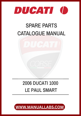 INVEST IN YOUR DUCATI'S LONGEVITY AND PERFORMANCE WITH THIS ESSENTIAL SPARE PARTS CATALOGUE. WITH JUST A FEW CLICKS, YOU CAN ACCESS A WEALTH OF INFORMATION THAT WILL HELP