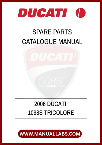 INVEST IN YOUR DUCATI'S LONGEVITY AND PERFORMANCE BY SECURING THIS INVALUABLE SPARE PARTS CATALOGUE MANUAL TODAY. DON'T MISS OUT ON THE OPPORTUNITY TO ENHANCE YOUR 