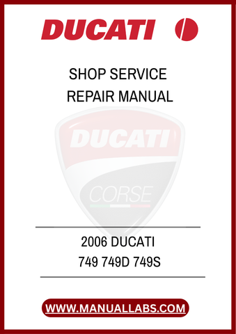 DON'T LET MINOR ISSUES TURN INTO MAJOR PROBLEMS. INVEST IN THE 2006 DUCATI 749 SHOP SERVICE REPAIR MANUAL TODAY AND ENSURE YOUR BIKE RUNS SMOOTHLY FOR YEARS TO COME. DOWNLOAD
