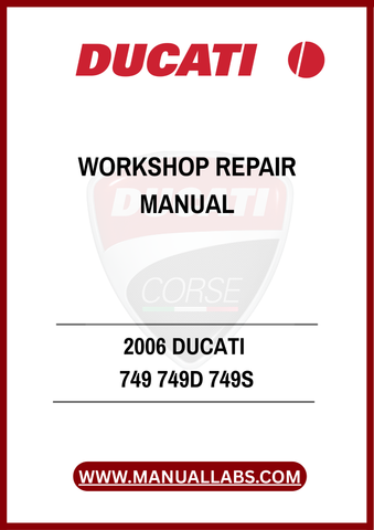 DON'T LET MINOR ISSUES TURN INTO MAJOR PROBLEMS. INVEST IN THE 2006 DUCATI 749 WORKSHOP REPAIR MANUAL TODAY AND ENSURE YOUR BIKE RUNS SMOOTHLY FOR YEARS TO COME. 