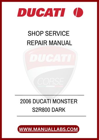 DON'T LET MECHANICAL ISSUES HOLD YOU BACK FROM ENJOYING THE RIDE. INVEST IN THE 2006 DUCATI MONSTER S2R800 DARK SHOP SERVICE REPAIR MANUAL TODAY AND ENSURE YOUR BIKE