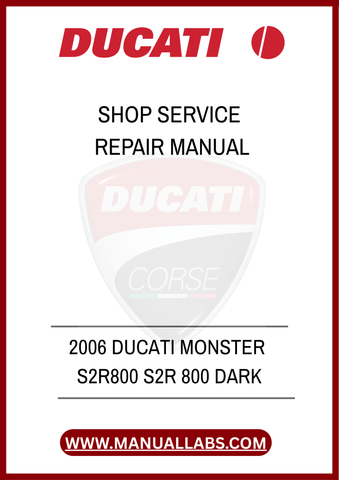DON’T LET MINOR ISSUES TURN INTO MAJOR PROBLEMS. INVEST IN THE 2006 DUCATI MONSTER S2R800 SHOP SERVICE REPAIR MANUAL TODAY AND ENSURE YOUR BIKE REMAINS IN PEAK CONDITION