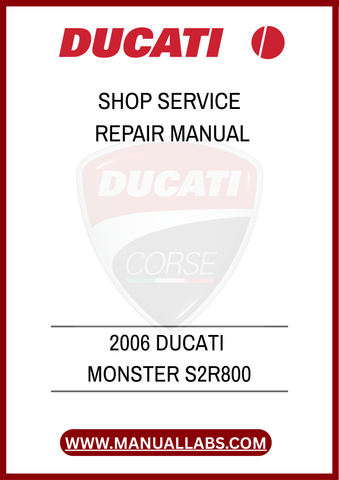 DON'T LET MECHANICAL ISSUES HOLD YOU BACK FROM ENJOYING THE RIDE. INVEST IN THE 2006 DUCATI MONSTER S2R800 SHOP SERVICE REPAIR MANUAL TODAY AND GAIN THE CONFIDENCE