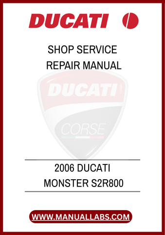 INVEST IN THIS SERVICE REPAIR MANUAL AND UNLOCK THE KEYS TO UNLOCKING THE TRUE PERFORMANCE OF YOUR 2006 DUCATI MONSTER S2R800. ELEVATE YOUR RIDING EXPERIENCE