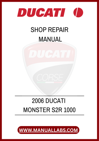 DON’T LET MINOR ISSUES TURN INTO MAJOR PROBLEMS. EQUIP YOURSELF WITH THE RIGHT TOOLS AND INFORMATION TO MAINTAIN YOUR DUCATI MONSTER S2R 1000 EFFECTIVELY. DOWNLOAD