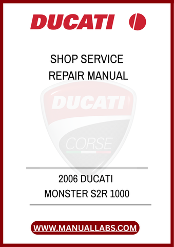 DON'T LET MINOR ISSUES TURN INTO MAJOR PROBLEMS. INVEST IN THE 2006 DUCATI MONSTER S2R 1000 SHOP SERVICE REPAIR MANUAL TODAY AND ENSURE YOUR BIKE RUNS SMOOTHLY FOR YEARS TO