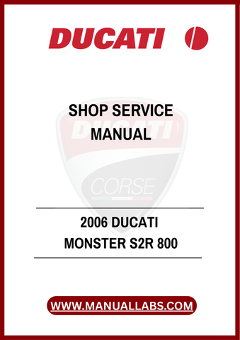 DON’T LET MINOR ISSUES TURN INTO MAJOR PROBLEMS. EQUIP YOURSELF WITH THE RIGHT TOOLS AND INFORMATION TO MAINTAIN YOUR DUCATI MONSTER S2R 800 EFFECTIVELY. DOWNLOAD