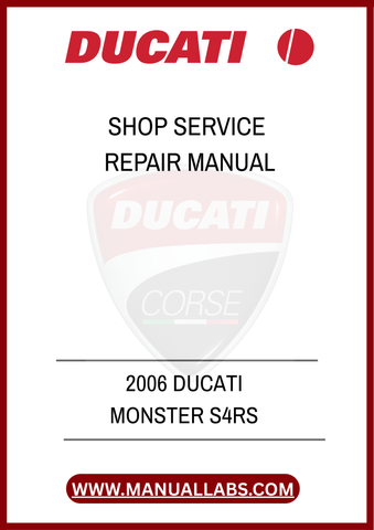 INVESTING IN THE 2006 DUCATI MONSTER S4RS SHOP SERVICE REPAIR MANUAL MEANS INVESTING IN THE LONGEVITY AND PERFORMANCE OF YOUR MOTORCYCLE. DON’T LEAVE YOUR BIKE’S MAINTENANCE