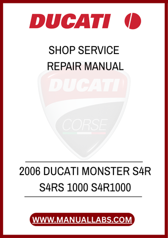 DON’T LET MINOR ISSUES TURN INTO MAJOR PROBLEMS. INVEST IN THE 2006 DUCATI MONSTER S4R/S4RS SHOP SERVICE REPAIR MANUAL TODAY AND ENSURE YOUR BIKE RUNS SMOOTHLY FOR YEARS TO COME