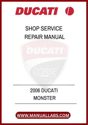DON'T LET MECHANICAL ISSUES HOLD YOU BACK. INVEST IN THE 2006 DUCATI MONSTER SHOP SERVICE REPAIR MANUAL TODAY AND ENSURE YOUR BIKE REMAINS IN PEAK CONDITION FOR YEARS TO