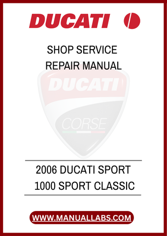 DON'T LET MINOR ISSUES TURN INTO MAJOR PROBLEMS. INVEST IN THE 2006 DUCATI SPORT 1000 SERVICE REPAIR MANUAL TODAY AND GAIN THE CONFIDENCE TO HANDLE ANY CHALLENGE