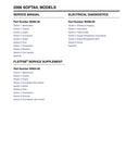 Unlock the full potential of your 2006 Harley-Davidson Softail with the comprehensive Service Manual (99482-06 & 99498-06) in PDF format. This essential guide provides detailed instructions, diagrams, and troubleshooting tips to help you maintain and repair your motorcycle with confidence. Whether you're a seasoned mechanic or a DIY enthusiast, this manual ensures you have the knowledge and resources to keep your ride in peak condition. Download now and take the first step towards mastering your Harley!