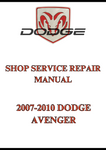 2007-2010 DODGE AVENGER SHOP SERVICE REPAIR MANUAL - PDF