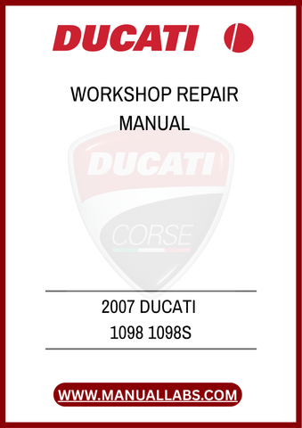 DON’T LET MINOR ISSUES TURN INTO MAJOR PROBLEMS. EQUIP YOURSELF WITH THE RIGHT TOOLS AND INFORMATION TO MAINTAIN YOUR DUCATI'S PERFORMANCE AND RELIABILITY. DOWNLOAD