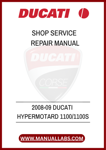 DON'T LET MINOR ISSUES TURN INTO MAJOR PROBLEMS. INVEST IN THE 2008-09 DUCATI HYPERMOTARD 1100/1100S SHOP SERVICE REPAIR MANUAL TODAY AND EXPERIENCE THE SATISFACTION