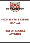  2008-2010 DODGE AVENGER SHOP SERVICE REPAIR MANUAL - PDF