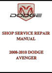 2008-2010 DODGE AVENGER SHOP SERVICE REPAIR MANUAL - PDF