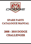 2008 - 2010 DODGE CHALLENGER SPARE PARTS CATALOGUE MANUAL - PDF
