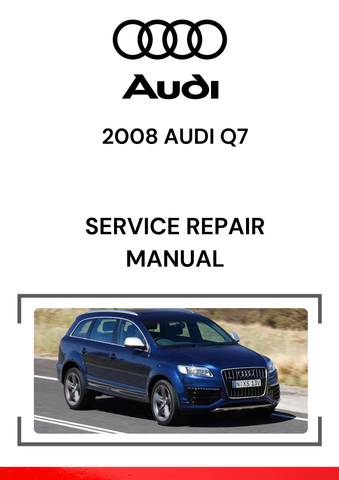The 2008 Audi Q7 service repair manual is a detailed guide designed to assist mechanics, technicians, and vehicle owners in diagnosing, maintaining, and repairing various systems and components of the Audi Q7.
