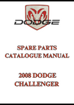 2008 DODGE CHALLENGER SPARE PARTS CATALOGUE MANUAL - PDF
