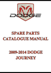 2009-2014 DODGE JOURNEY SPARE PARTS CATALOGUE MANUAL - PDF
