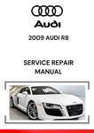 The 2009 Audi R8 Service Repair Manual is a comprehensive guide designed for owners, mechanics, and DIY enthusiasts who need detailed instructions and procedures for maintaining, repairing, and diagnosing issues with the 2009 Audi R8.